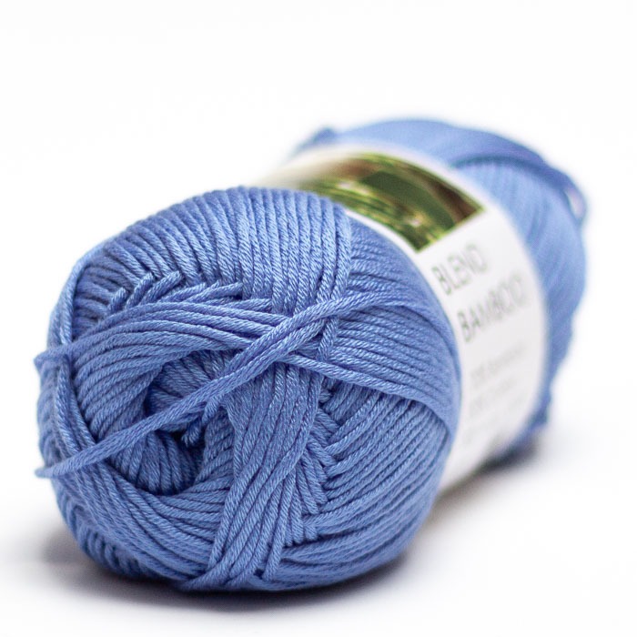Hjertegarn Blend Bamboo 621 sininen