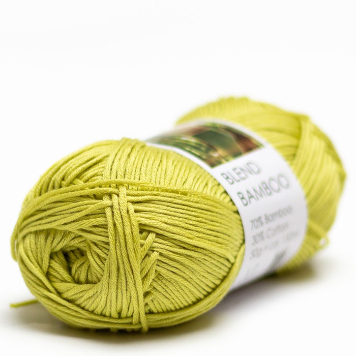 Hjertegarn Blend Bamboo 7070 limenvihreä