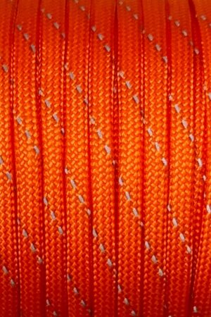 Paracord 4 mm / 5 m heijastava, oranssi
