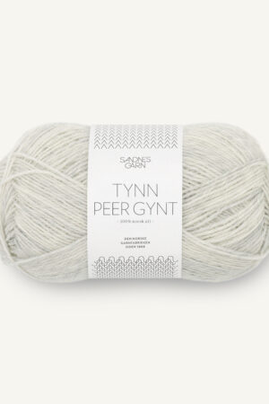 Sandnes Garn Tynn Peer Gynt 1021 Light Grey Melange