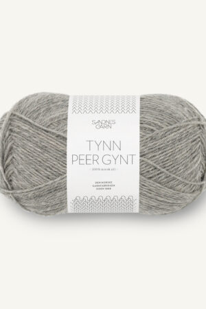 Sandnes Garn Tynn Peer Gynt 1042 Grey Melange