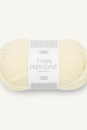 Sandnes Garn Tynn Peer Gynt 1012 Natural White