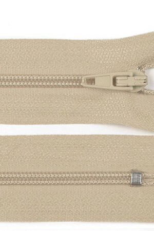 Kiinteä spiraalivetoketju 20 cm / 4 mm 307 beige