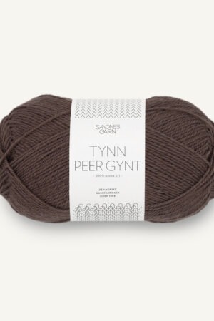 Sandnes Garn Tynn Peer Gynt 3880 Dark Chocolate