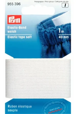 Prym Vyötärökuminauha 40mm/1m valkoinen