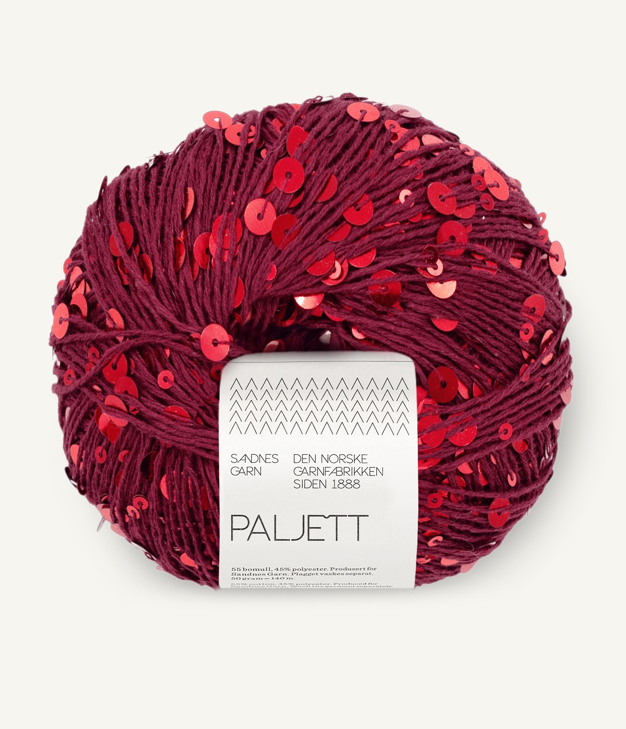 Sandnes Garn Paljett 4370 Berry Glow