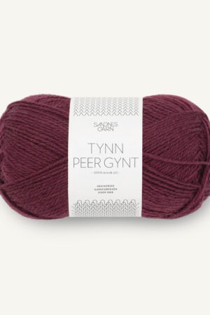 Sandnes Garn Tynn Peer Gynt 4372 Burgundy