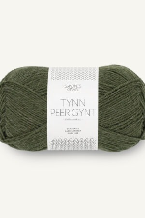 Sandnes Garn Tynn Peer Gynt 9572 Moss Green Melange