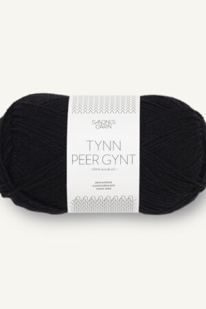Sandnes Garn Tynn Peer Gynt 1099 Black
