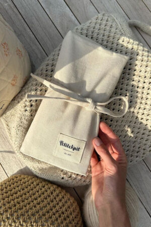PetiteKnit Säilytyspussi pyoröpuikoille (F045)