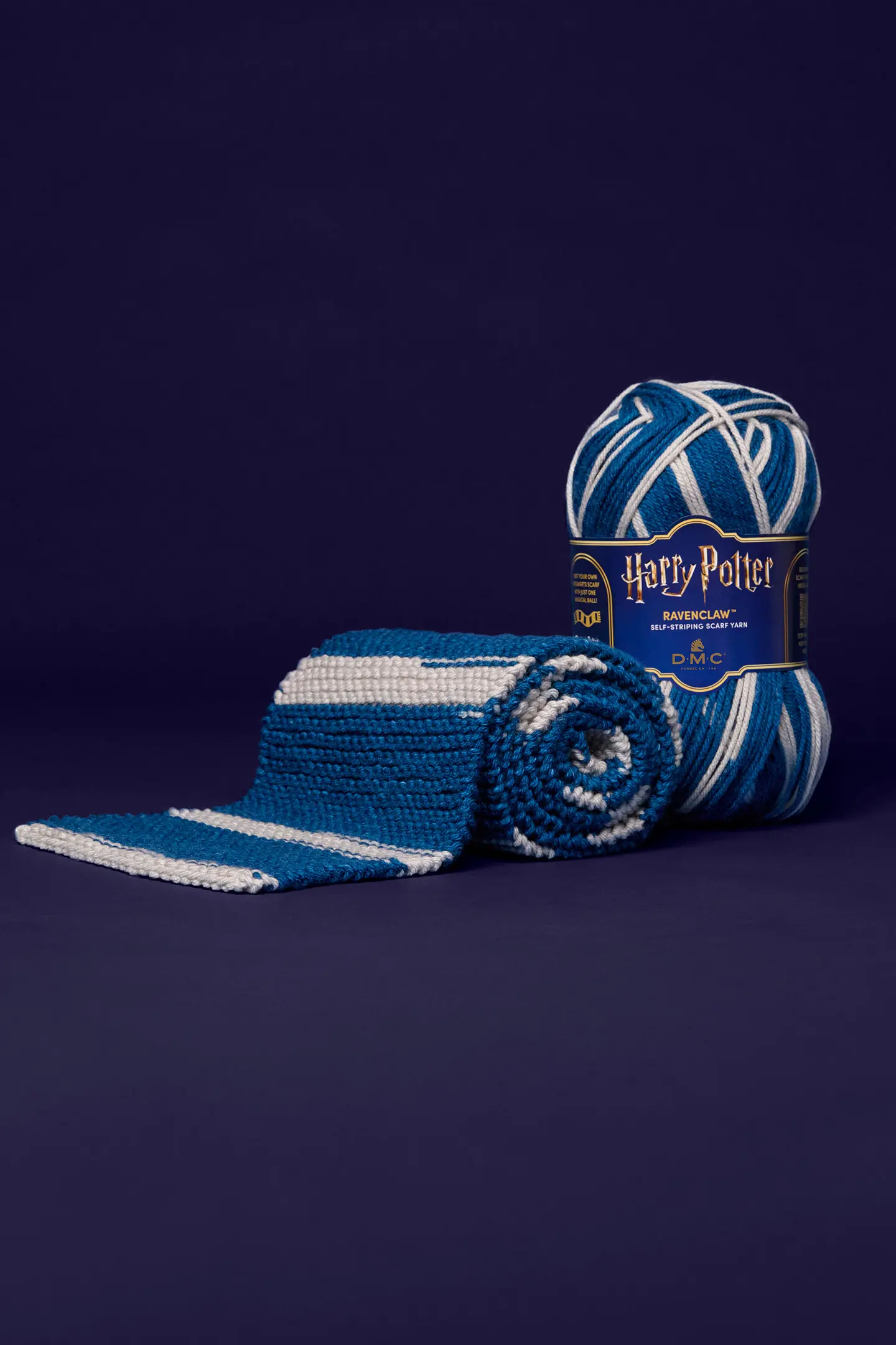 8455 dmc harrypotter 302 DMC Harry Potter Magic yarn 300 g 302 Ravenclaw – Korpinkynsi - Image 3