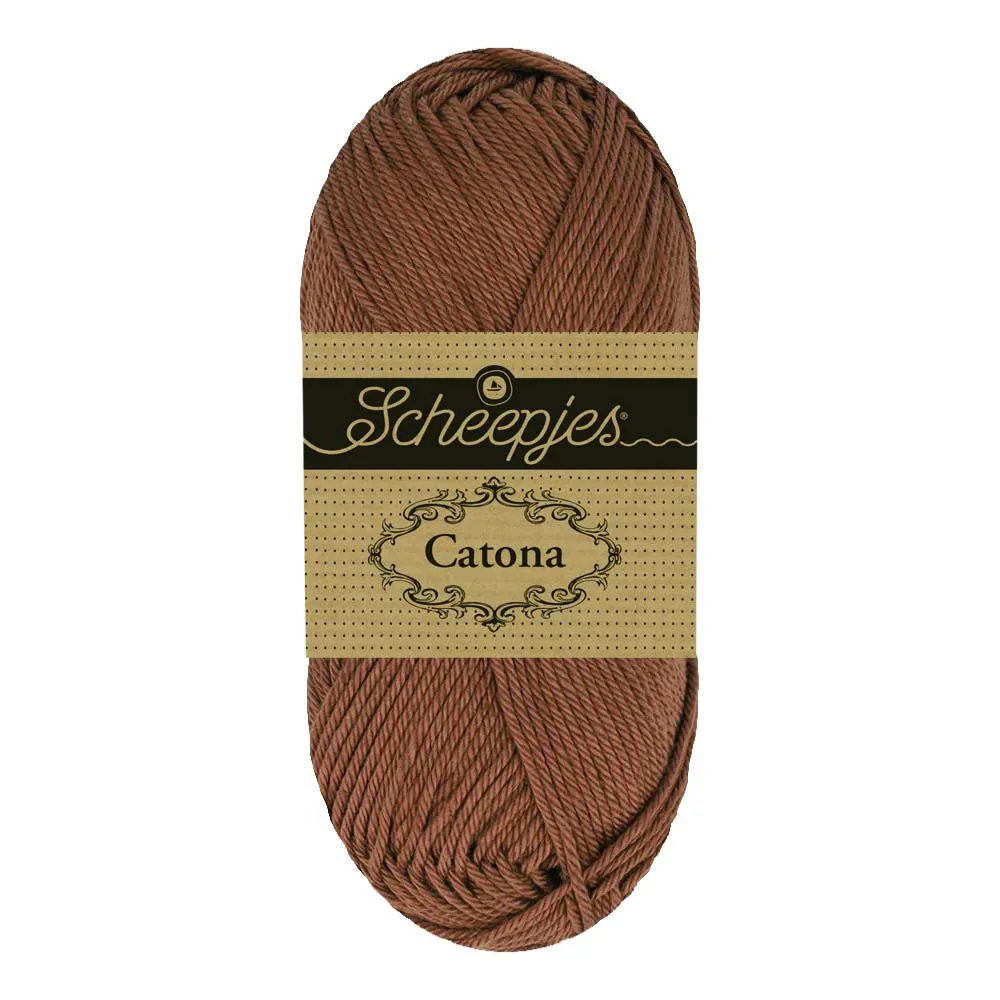8461 scheepjes catona 105 Scheepjes Catona 105 Cocoa Pod