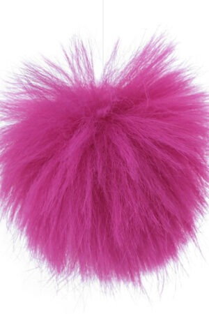 Tekoturkistupsu 8 cm pinkki