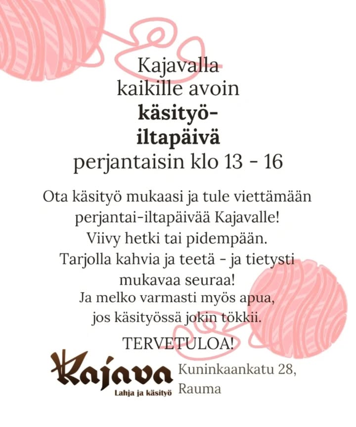 Kajava - Lahja ja käsityö