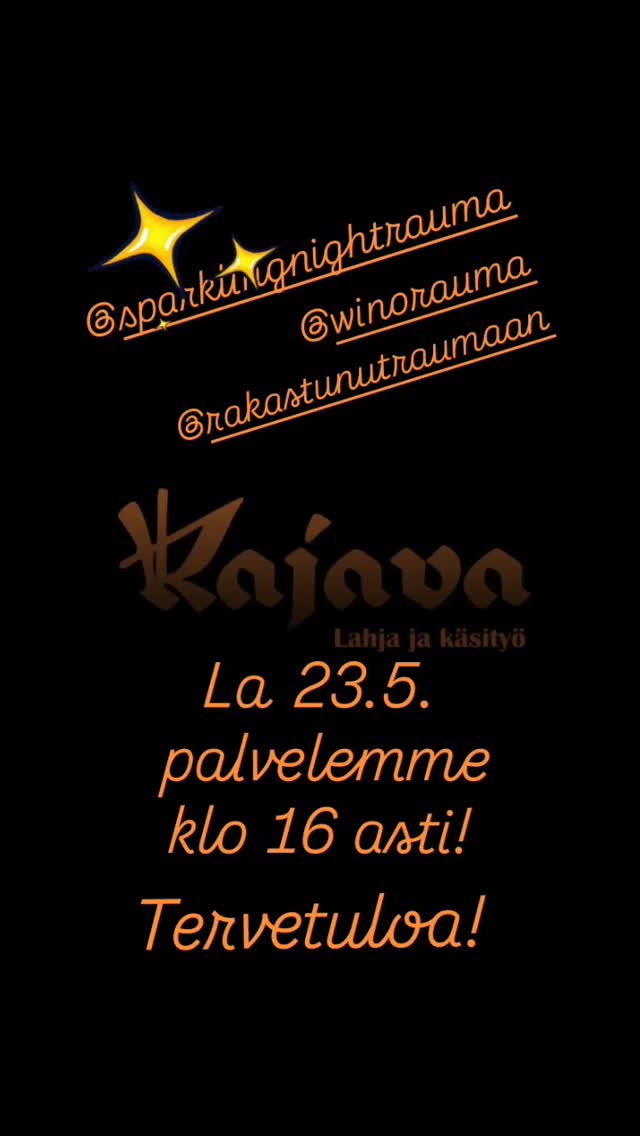Kajava - Lahja ja käsityö