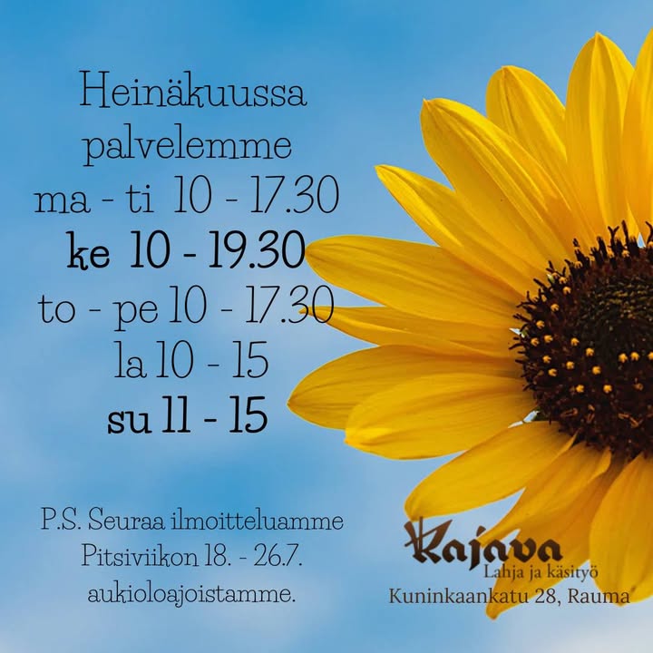 Kajava - Lahja ja käsityö